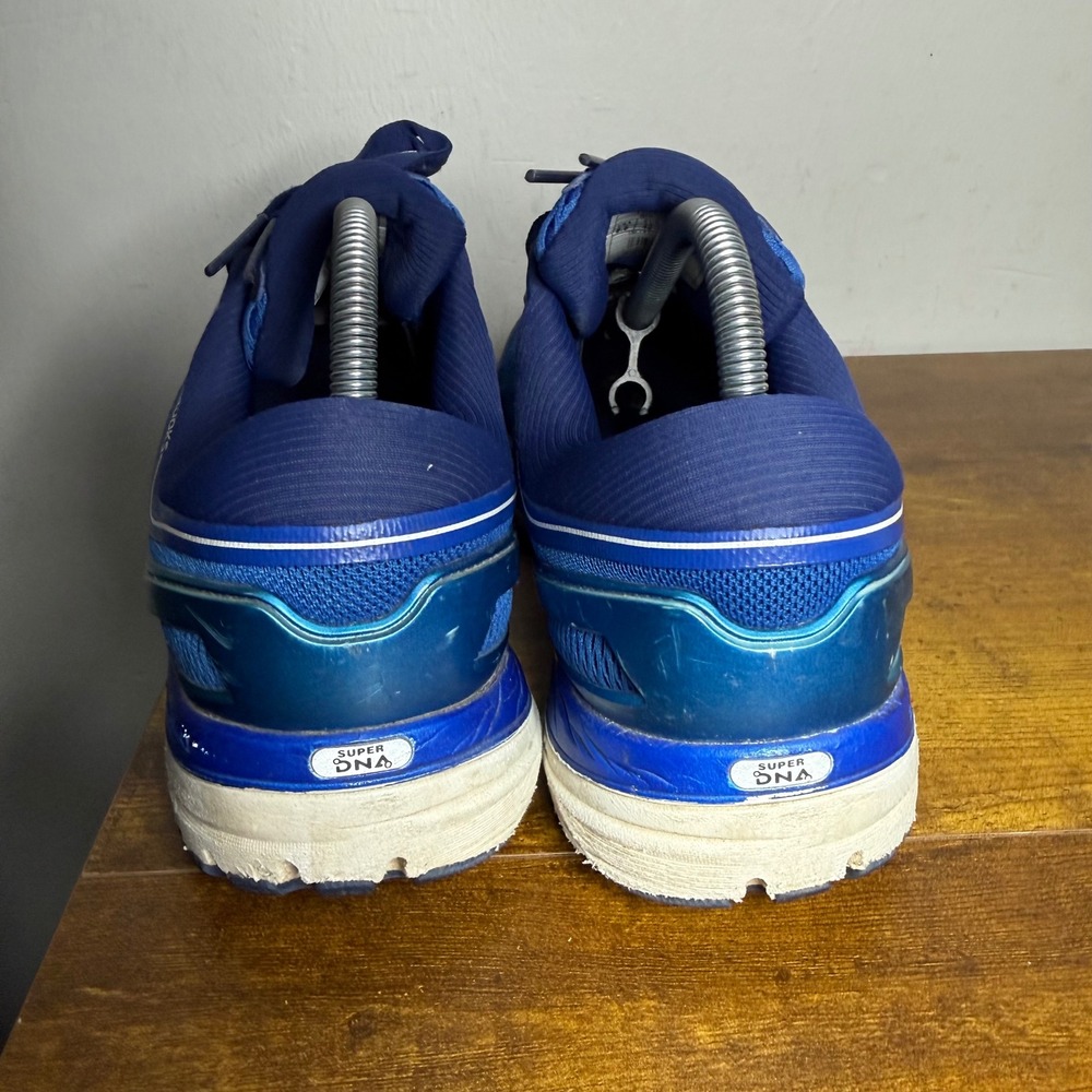 Brooks Transcend 5 Mens Running Shoes Blue Orange Size 8.5 Medium D - Picture 4 of 6